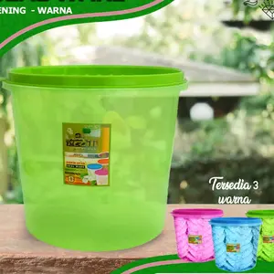 [6 pcs] TOPLES 5 LITER BENING DAN WARNA PP5 TUTUP WARNA BAHAN TEBAL