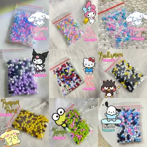 Manik Pasir Warna Mix Kartun Sanrio 8/0 10g