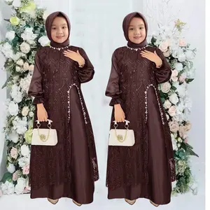 KID DAVINA (3-16THN) GAMIS MURAH GAMIS ANAK GAMIS MUSLIM GAMIS LEBARAN GAMIS KONDANG DRESS ANAK GAUN ANAK GAUN Cantik Couple