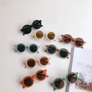 Bambino Kidswear - Kacamata Anak Anak Laki Laki Perempuan Unisex Bentuk Bulat untuk Usia 2 - 6 Tahun Korean Style Fashion Aksesoris Anak-anak