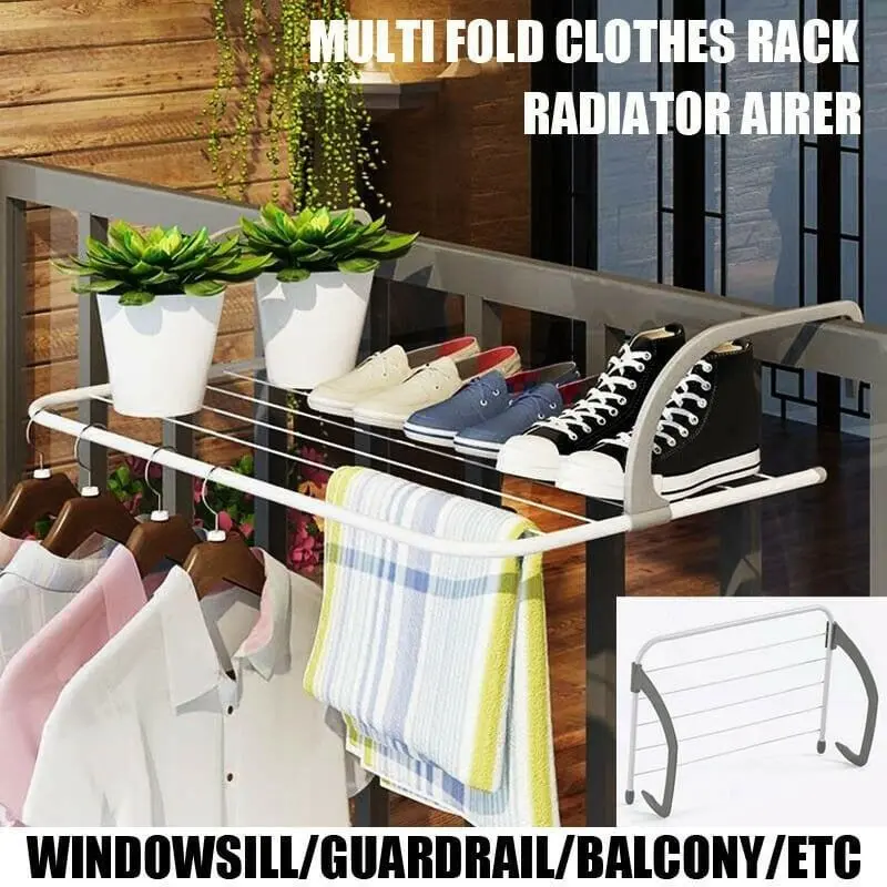 HANGER BALKON JEMURAN BAJU MODEL NGANTUNG