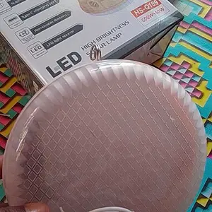 H2S Lampu LED Emergency UFO + Senter HS-Q188 Solar Panel 400w + 50w Baterai Lepas