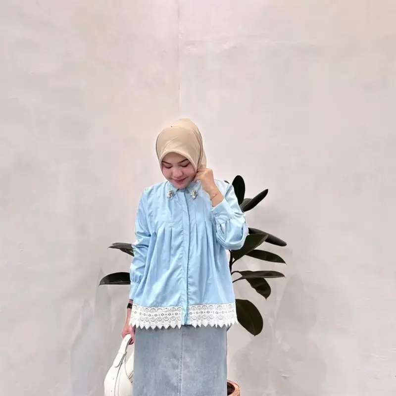 Jema Basic Kemeja Atasan wanita 2
