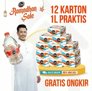 [DEPO] Cleo Air Murni 1L Praktis 5 Karton // 7 karton // 9 karton // 12 karton