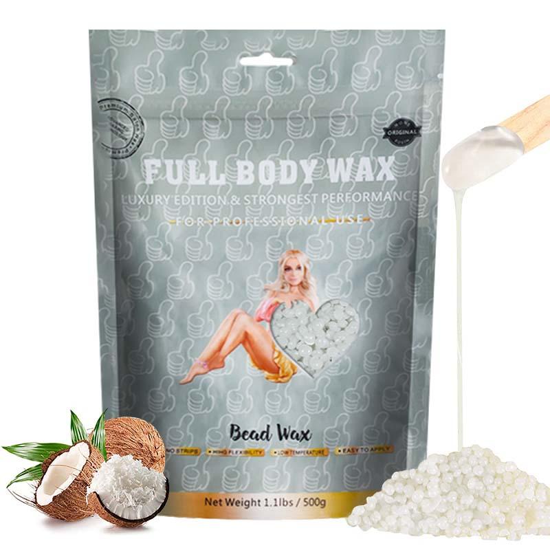 Product Introduction of 500g Hair removal scented Wax,coconut and rose wax bean 1