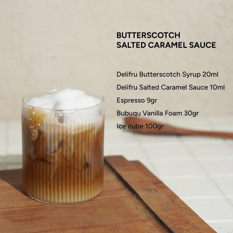 Sauce Caramel Delifru 1 Kg - Topping Saus Rasa Karamel 3