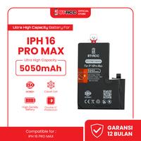 Gambar BT-ACC Ultra High Capacity Battery Baterai Batre  For iPhone 16 Pro Max With 5050mAh dari BT ACC OFFICIAL STORE Kota Administrasi Jakarta Utara 1 Tokopedia
