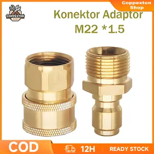 Konektor M22 x 1.5 untuk Jet Cleaner – Quick Release 1/4 Inch Female  3