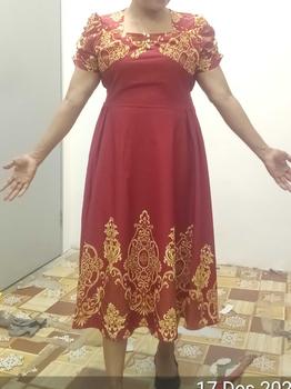Product Review of H&A DRESS 2 SIZES FLORAL CORAK Lengan Lebar Casual Soft  Silk Mango from s**a k**n k** 0