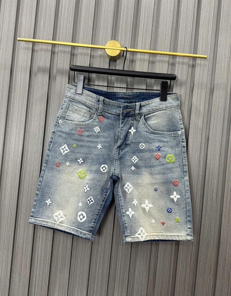 Product Introduction of Quần jean nam L .V Xanh loang in họa tiêt, chất jean co giãn phong cách hottrend 11