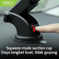 Gambar [EKSLUSIF HANYA DISNI] ROBOT Universal Car Holder RT-CH11S 360 Rotable For Smartphone Car Stand Holder - Garansi Resmi 1 Tahun [ BISA COD ] - Hitam dari Robot Powerbank Indonesia Kab. Tangerang 4 Tokopedia