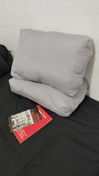 Product Review of LAUNCHING OTOFOM Bundling 2PCS Bantal Meta Hollow Silicon 70x50 Feel Soft Anti Bakteri Bisa Dicuci Warna Aestetic Kain Bed Resleting Sintetis from D**S 0