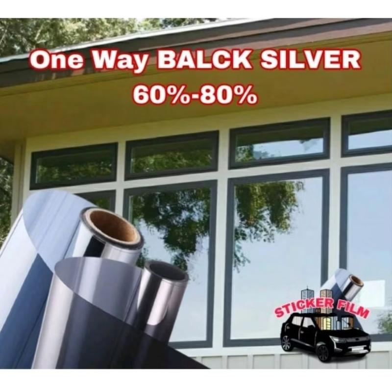 Product Introduction of kaca film one way  dhd oroginal premium 60% 80% kegunaan tolak panas kaca jendela , gedung , dan mobil bisa riques ukuran 30