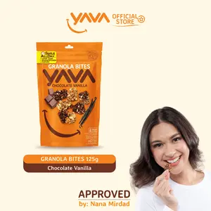 YAVA Granola Bites Chocolate Vanilla ( 125g )