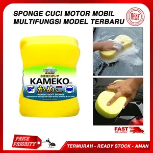 Sponge Spon Cuci Mobil Motor / Sponge Cucian Mobil Motor Japan MURAH Berkualitas