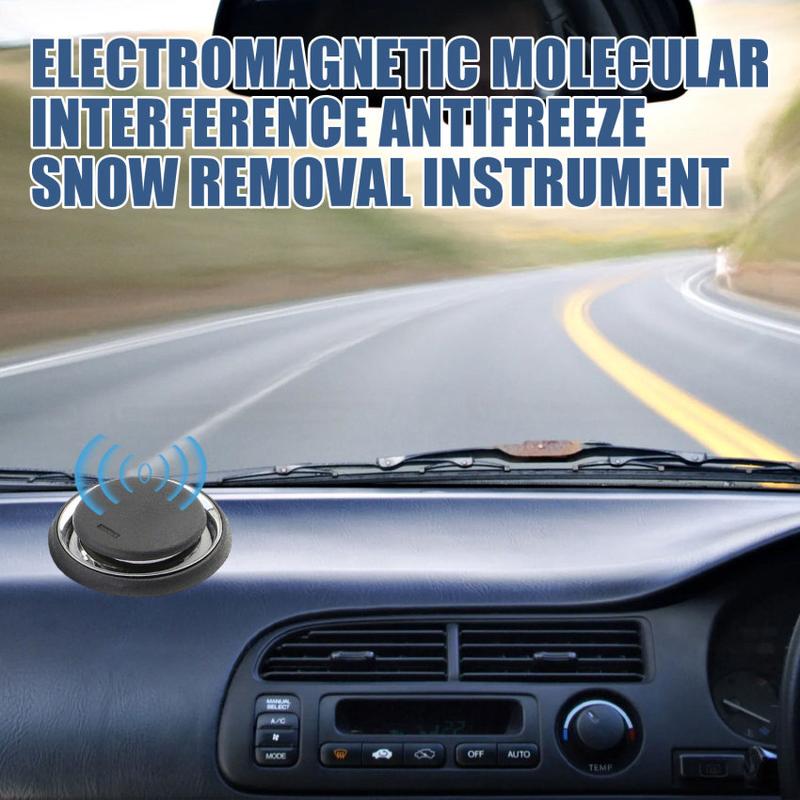 New Electro Ice Melting Deicer Solar Power Supply Winter Car Antifreeze Molecular Snow Remover Portable Air Freshener 5
