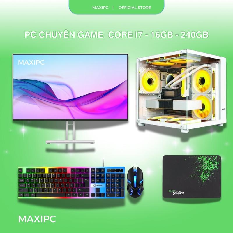 Nguyên Bộ Máy Tính Core i3 - i5 - i7 – RAM 16GB – SSD 240GB Màu Trắng