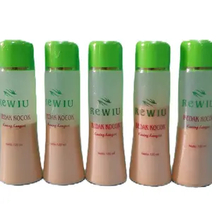 Rewiu Bedak Kocok Kuning Langsat 120ml |Alas bedak (dasar tata rias)