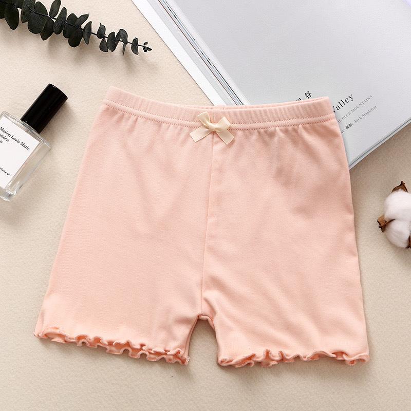 Product Introduction of Cute Bow Girls Shorts Safety Pants Underwear Children Spring Summer Short Underpants for 3-8 Years 13
