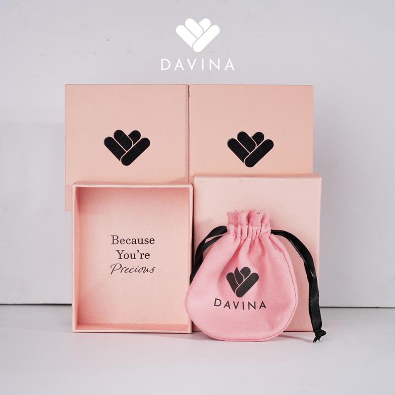 DAVINA Ladies Leilanie Earrings Sterling Silver 925 - Anting Wanita Perak S925 Tusuk Mata Kecil 6