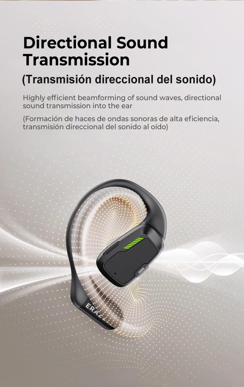Product Introduction of ERAZER XP6 AI Smart True Wireless Bluetooth Headset V5.4 TWS AI Real-time Translation Conversation Downloadable APP Download LED Touch Screen OWS Headphone Olahraga Gaming 57