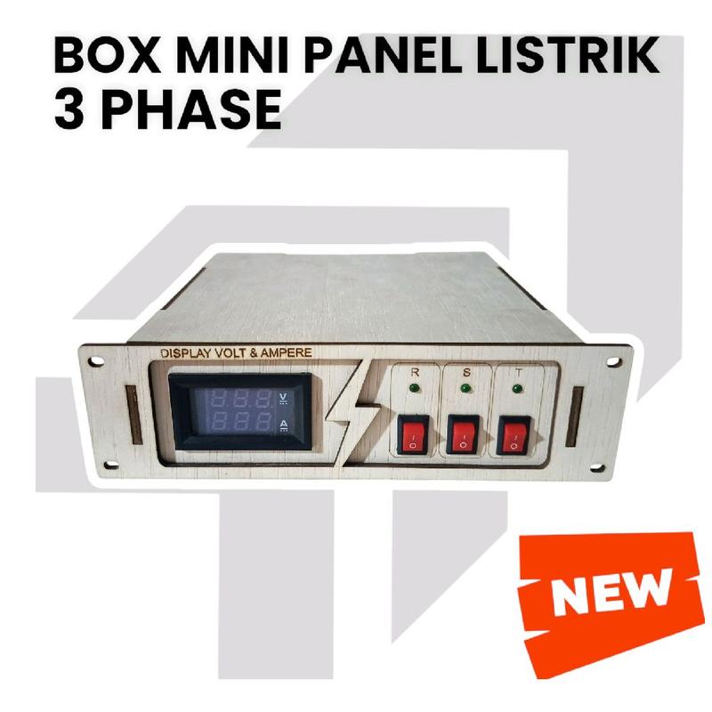 Panel Listrik Rst Box Mini Panel Listrik 3 Phase RST Smps 6 Output Miniatur Sound - Shop ...