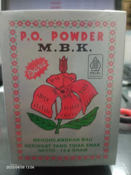 Product Review of P.O MBK Powder Silver/Putih Box (isi 12)/Bedak MBK Super/Biasa from O**e 0