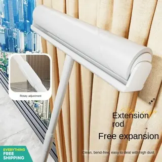 【SG Seller】Hair remover long handle tearable roller household replacement paper sweep bed pet carpet hair dust cleaning