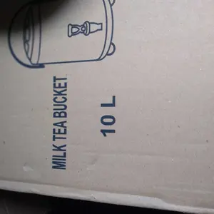 Air Milk Tea Bucket 6 8 10 12 Liter Tahan Panas Dingin Dispenser Air Minum Serbaguna Termos Stainless Steel dengan Keran Premium