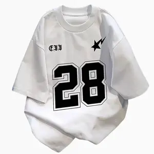 INFILESS T-shirt Angka Vintage No 28 - Kaos Unisex