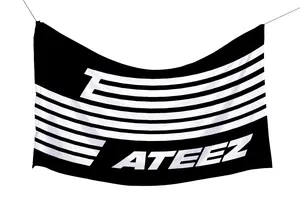 Tapestry Flag Ateez Ateenagerz Bendera wonderland Aesthetic Permadani