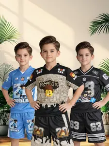 Stelan anak Roblox karakter terlaris unisex usia 3-10 tahun fashion anak baju dan celana