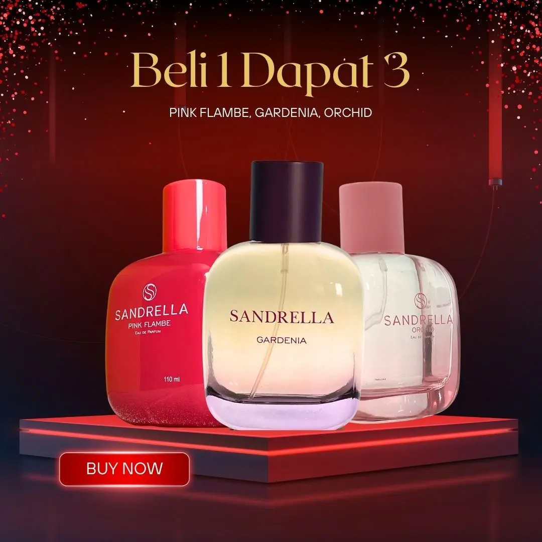 [Special Buy 1 Get 3] Parfum Wanita | Sandrella Eau De Parfum 110ml Wangi Tahan Lama