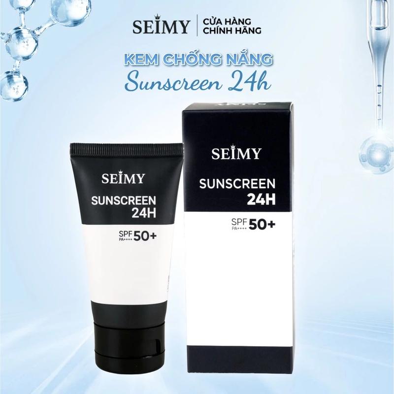 Kem chống nắng Seimy - Sunscreen 24h 40ml SPF 50 Face Skincare