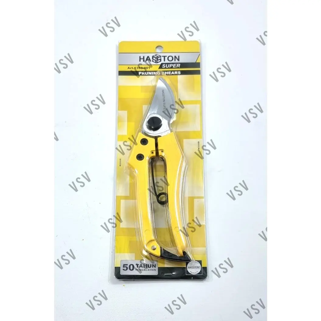 HASSTON PROHEX GUNTING DAHAN GUNTING TAMAN PRUNING SHEARS 1353-001
