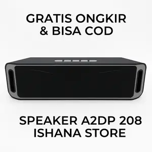 Speaker Mega Bass A2DP Kualitas premium (baterai awet dan bass terasa)
