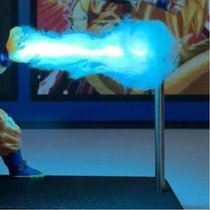 Luz nocturna de levitación magnética con base LED, figura de acción flotante, decoración de escritorio de coleccionables de anime, regalo genial para fans