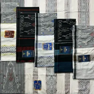 Sarung Donggala Asli Premium Exelent Jaguard Reborn Motif Songket Timbul Exclusive Elegan New Motif Terbaru 2025 UK Dewasa