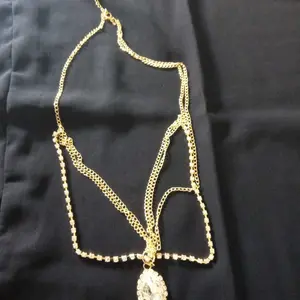 YADORNOS Headchain Headpiece Mahkota Rantai Kepala Rambut bohemian tari india belly dance gipsy