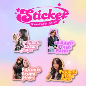 Sticker Custom Nama dan Foto - Sticker Motor Custom Nama dan Foto Motorcycle