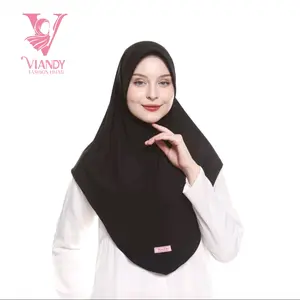 Viandy Hijab - Shakira Hijab Bergo Instan Soft Ped Size L I Jilbab Instan Bergo Pad Busa