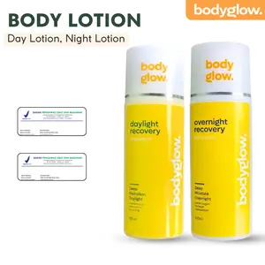 [PAKET ISI 2 PCS] BODYGLOW SUPER DOSTING SIANG +MALAM -AMAN BPOM - 100 ML