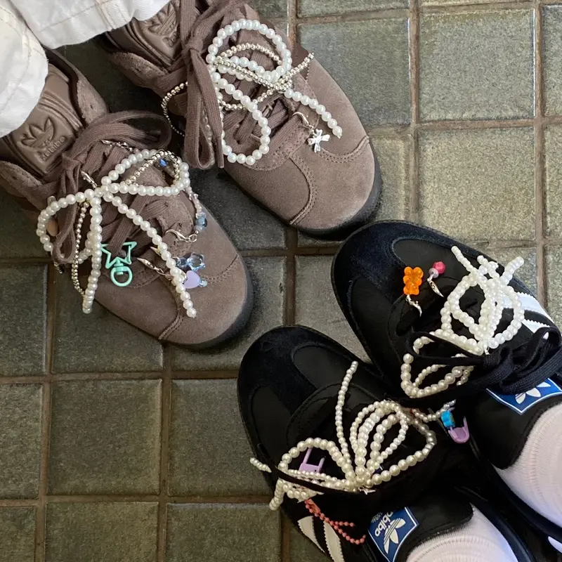 Ribbon Charm Shoes / Charm Shoes / Manik - Manik Sepatu 2