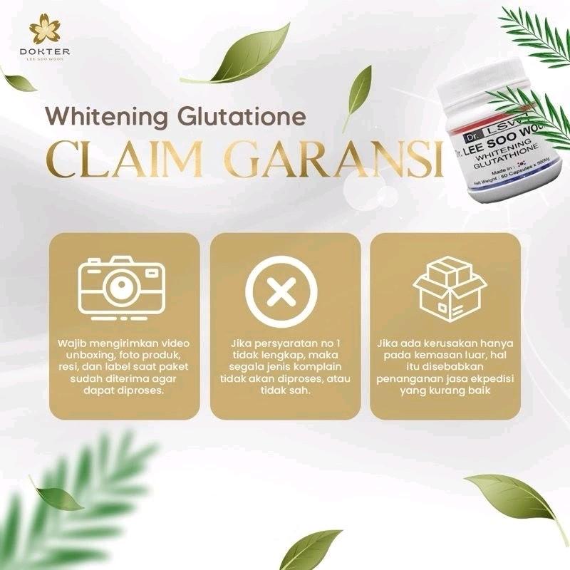 Dr. LSW Capsule Whitening Pemutih Badan Ampuh Garansi Asli 5