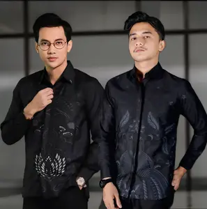 Baju Batik Pria Lengan Panjang Terbaru Kemeja Batik Reguler