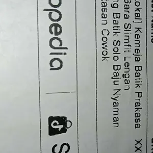 [Beli Lokal] Kemeja Batik Prakasa Motif Bara Slimfit Lengan Panjang Batik Solo Baju Nyaman Pria Atasan Cowok