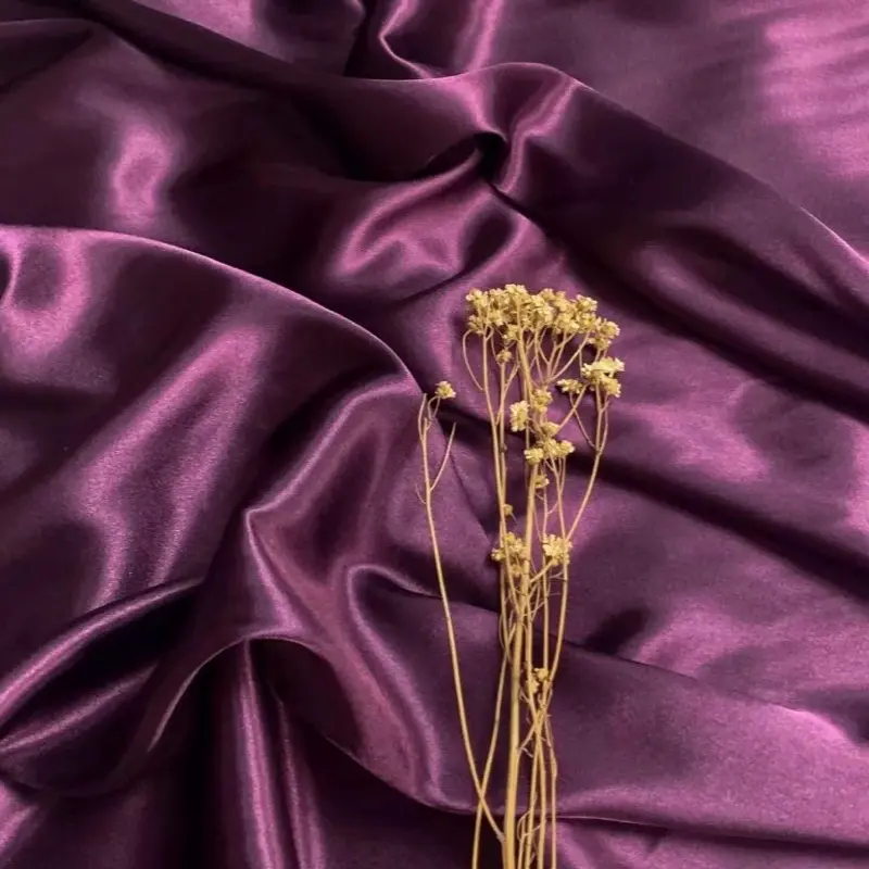 Burgundy Ungu+Songket Putih Silver