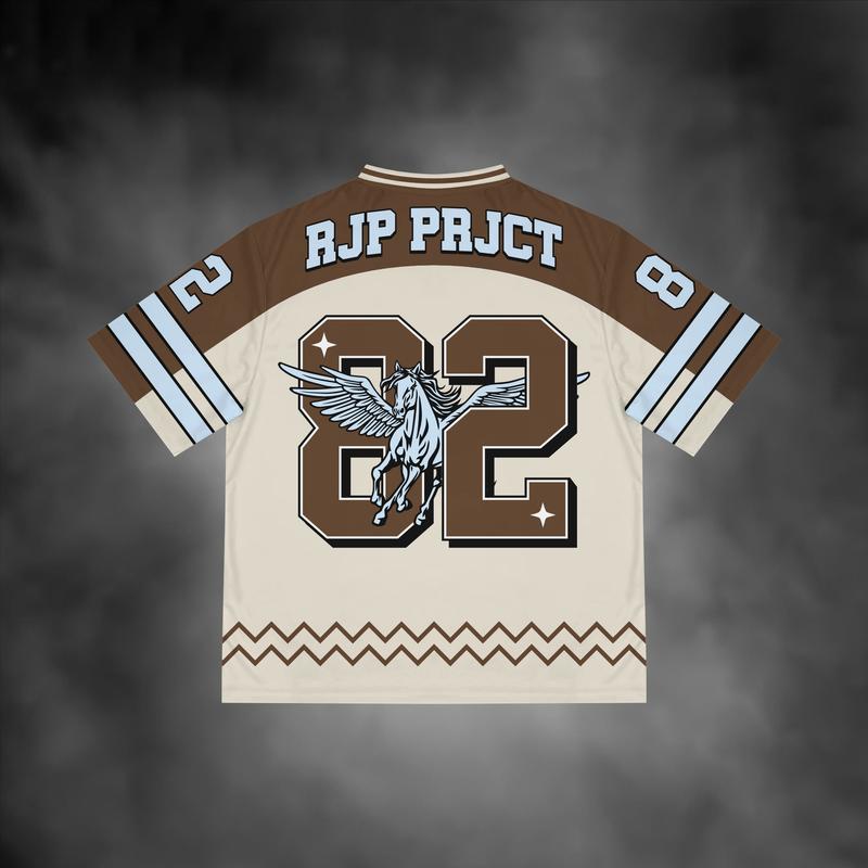 RJP Casual Jersey Streetwear Number Series // Rugby // NFL // Hockey // retro // oversize // boxy fit / sport 4