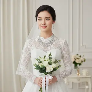 [KS36] Kalung Set  Headpiece Bindi Pengantin Permata Rhinestone