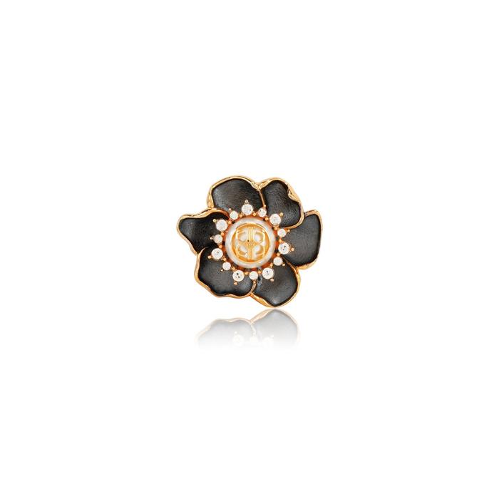 Gambar Nada Puspita - Magnolia Pin Brooch. - Black/Gold dari Nada Puspita Kota Administrasi Jakarta Timur 4 Tokopedia